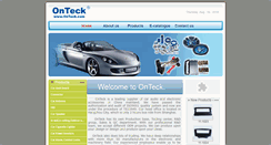 Desktop Screenshot of onteck.com